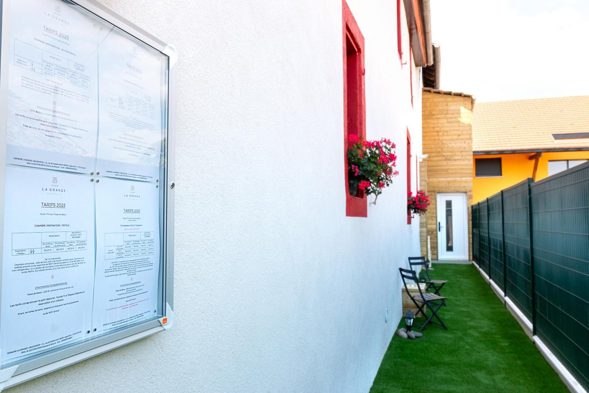 Domaine La Grange Ungersheim - Chambres D'Hotes L'Inspiration Eksteriør billede